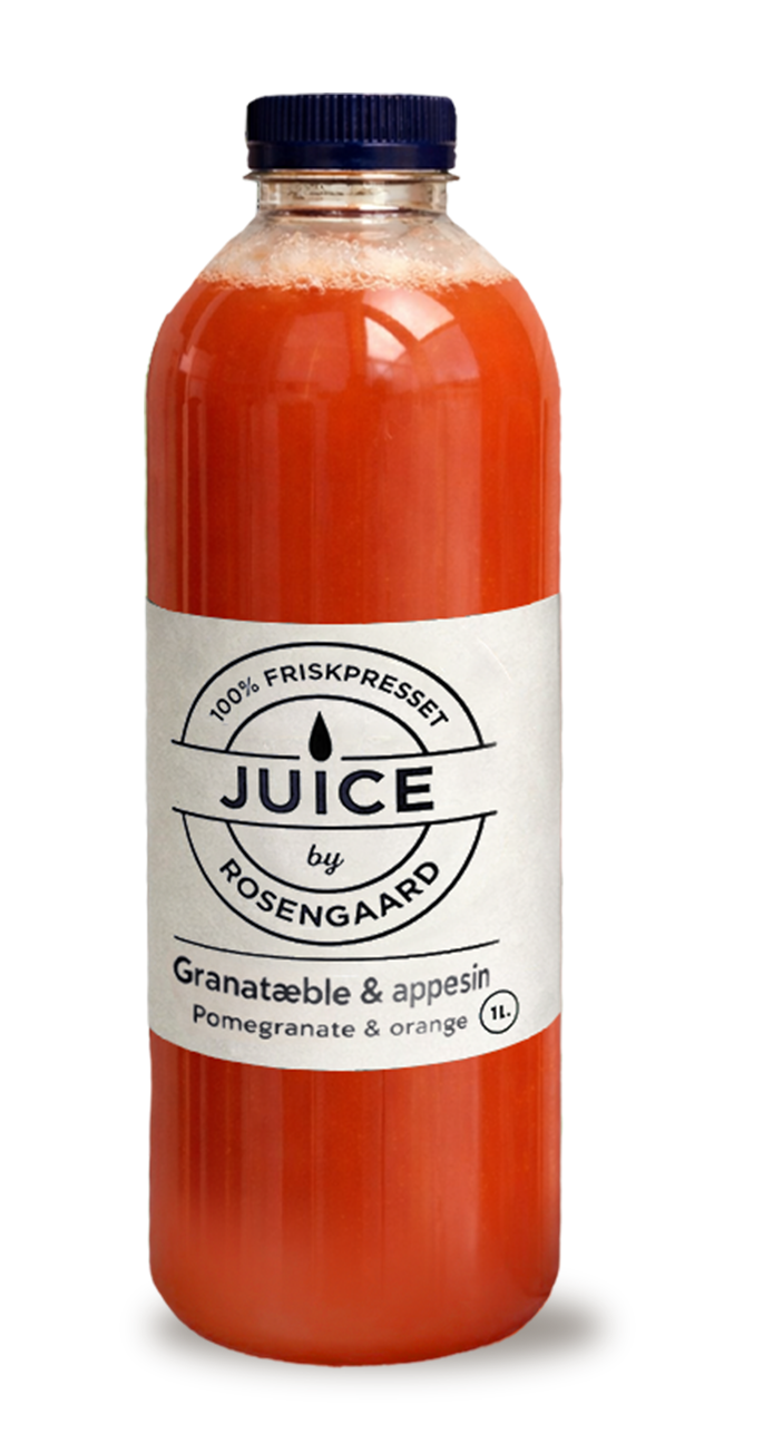 Granatæble- & Appelsinjuice